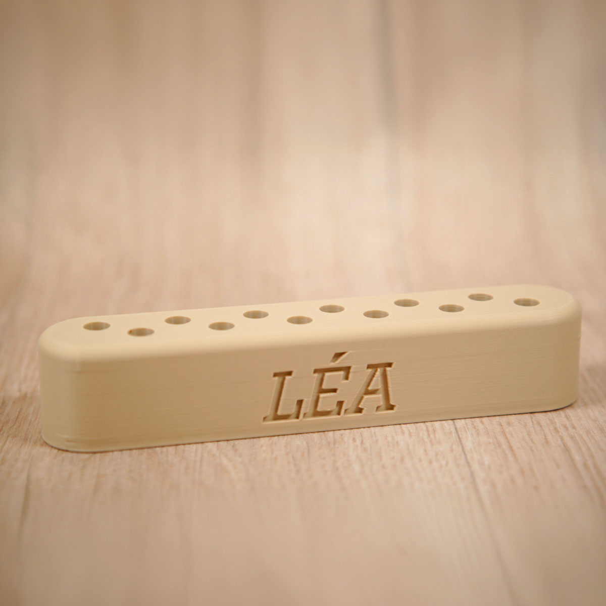 Boxs petits défauts - 12 stylos - Beige - "Léa"