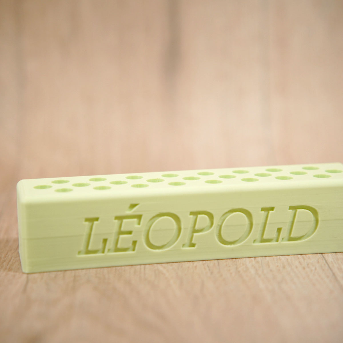 Boxs petits défauts - 25 stylos - Menthe - "Léopold"