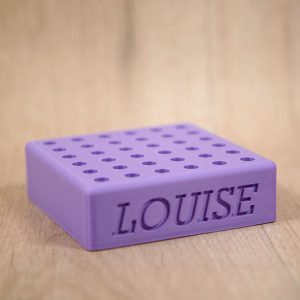 Boxs petits défauts - 36 stylos - Violette - "Louise"