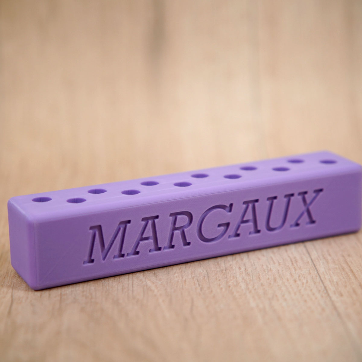 Boxs petits défauts - 12 stylos - Violette - "Margaux"