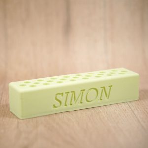 Boxs petits défauts - 25 stylos - Menthe - "Simon"