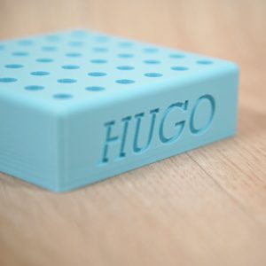 Boxs petits défauts - 36 stylos - Bleu Océan - "Hugo"